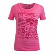 T-shirt femme Acerbis SP Club Rush rose- L