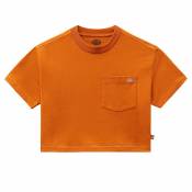 Dickies T-shirt Court à Manches Courtes Porterdale M Pumpkin Spice