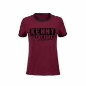 T-shirt femme Kenny Label bordeaux- XL