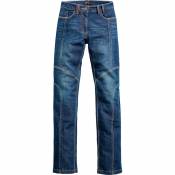 Spirit Motors Pantalons Longs Cotton Stretch 2.0 Aramidic Lining 26 Blue