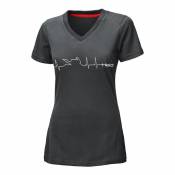 Tee-shirt femme Held BE HEROIC Design Heartbeat- D-XL