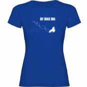 Kruskis Off Road Dna Short Sleeve T-shirt Bleu XL