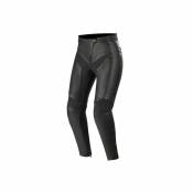 Pantalon cuir femme Alpinestars Vika V2 noir- 48