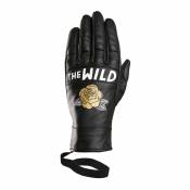 Eudoxie The Wild Flower Leather Gloves Noir L