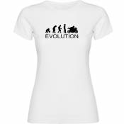 Kruskis Evolution Motard Short Sleeve T-shirt Blanc 2XL