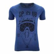 T-shirt Acerbis enfant SP Club Diver Kid bleu 3- XL