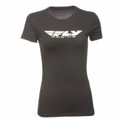 Tee-shirt femme Fly Racing noir- S
