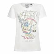 T-shirt femme Acerbis SP Club Wings blanc- L