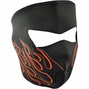 Zan Headgear Masque Neoprene Full One Size Orange Flame