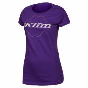 Klim Excel Short Sleeve T-shirt Violet XL