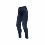 jeans femme Dainese Brushed Skinny Lady bleu- US-32