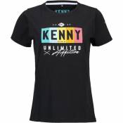 T-shirt femme Kenny Rainbow noir- L