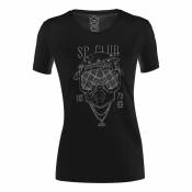 T-shirt femme Acerbis SP Club Diver Lady noir- L