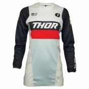 Thor Pulse Racer Long Sleeve T-shirt Blanc M