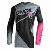 Oneal Maillot à Manches Longues Element Racewear L Black / Grey / Pink
