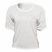 T-shirt femme Thor Metal crop top blanc- XL
