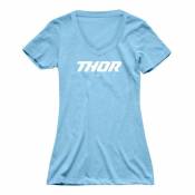 Tee-shirt femme Thor Loud bleu clair- L