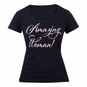 T-shirt femme Segura Amanda marine- T5