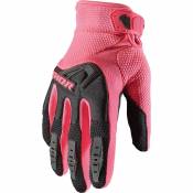 Thor Spectrum Gloves Noir,Rose S