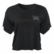 T-shirt femme Thor Metal crop top noir- S