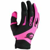 Oneal Element Gloves Noir,Rose S