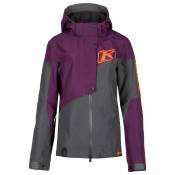 Klim Alpine Hoodie Jacket Gris,Violet L