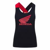 Débardeur femme Honda HRC noir/rouge- M