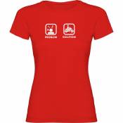 Kruskis Problem Solution Ride Short Sleeve T-shirt Rouge 2XL