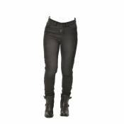 Jeans moto femme Overlap Lexy noir- 26