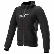 Alpinestars Stella Chrome Sport Full Zip Sweatshirt Noir 2XL