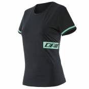 Dainese Outlet T-shirt à Manches Courtes Paddock XS Black / Acqua Green