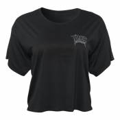 T-shirt femme Thor Metal crop top noir- XL