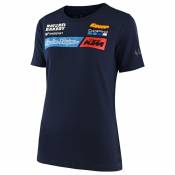 T-Shirt manches courtes TroyLee design KTM TEAM 2021 FEMME