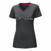 Tee-shirt femme Held BE HEROIC Design Heartbeat- D-XS