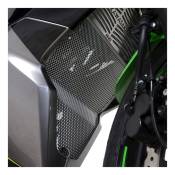 Grille de protection de collecteur R&G Racing noire Kawasaki Ninja 125