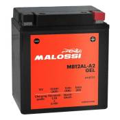 Batterie Malossi gel MB12AL-A2 Aprilia/Malaguti/Peugeot