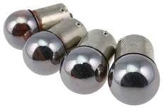 Ampoules de clignotant STR8 BA15S 12V / 10W chromé (4 pièces)