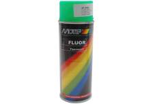 Bombe de peinture vert fluo Motip 400ml (Aérosol)