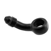 Raccord pour durite prÃ©-sertie Goodridge alu 45Â° Ã10mm noir