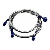 Durite dâembrayage aviation inox raccords bleu Ducati 900 SS 91-94