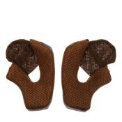 Paire de joues pour casque Bell Bullitt marron- 25mm