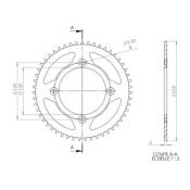 Couronne Afam 50 dts pas 420 Beta 50 RR Factory