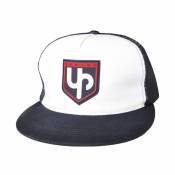 Casquette UP Design Blanche / bleue