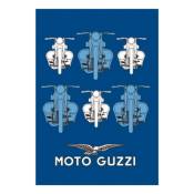 Calepin Moto Guzzi bleu