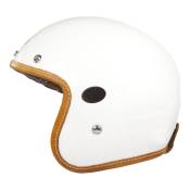 Casque jet Helstons Naked Carbone blanc- S