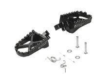 Reposes pieds Alu CNC noir YCF Pit Bike / Dirt Bike