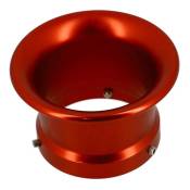 Cornet d'admission CNC rouge 45mm pour carbu PWK 21 à 34