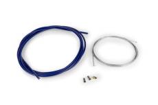 Pack câble de gaz universel 1,2mm x 2 mètres HQ Motoforce Racing bleu