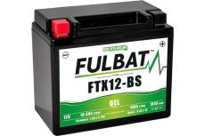 Batterie 12V - 10Ah Fulbat FTX12-BS Gel sans entretien - prête à l'emploi