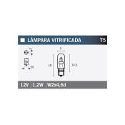 Ampoule Vicma T5 W2x4,6d 12V 1,2W
